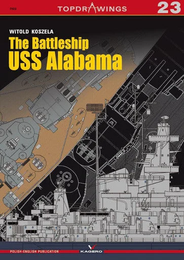 Kagero The Battleship USS Alabama Book - Kagero Publishing