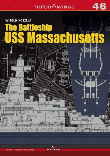 Kagero The Battleship Massachusets Book - Kagero Publishing