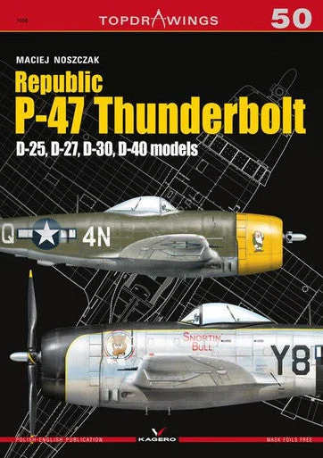 Kagero Republic P-47 Thunderbolt Book
