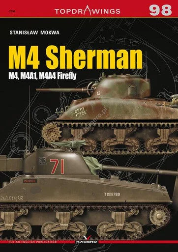 Kagero Publishing M4 Sherman M4, M4A1, M4A4 Firefly