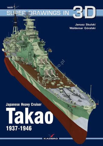 Kagero Japanese Heavy Cruiser Takao 1937-1946