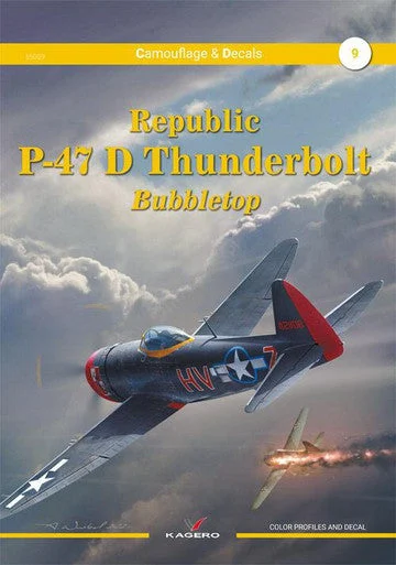 Kagero Republic P-47 Thunderbolt Bubbletop Book