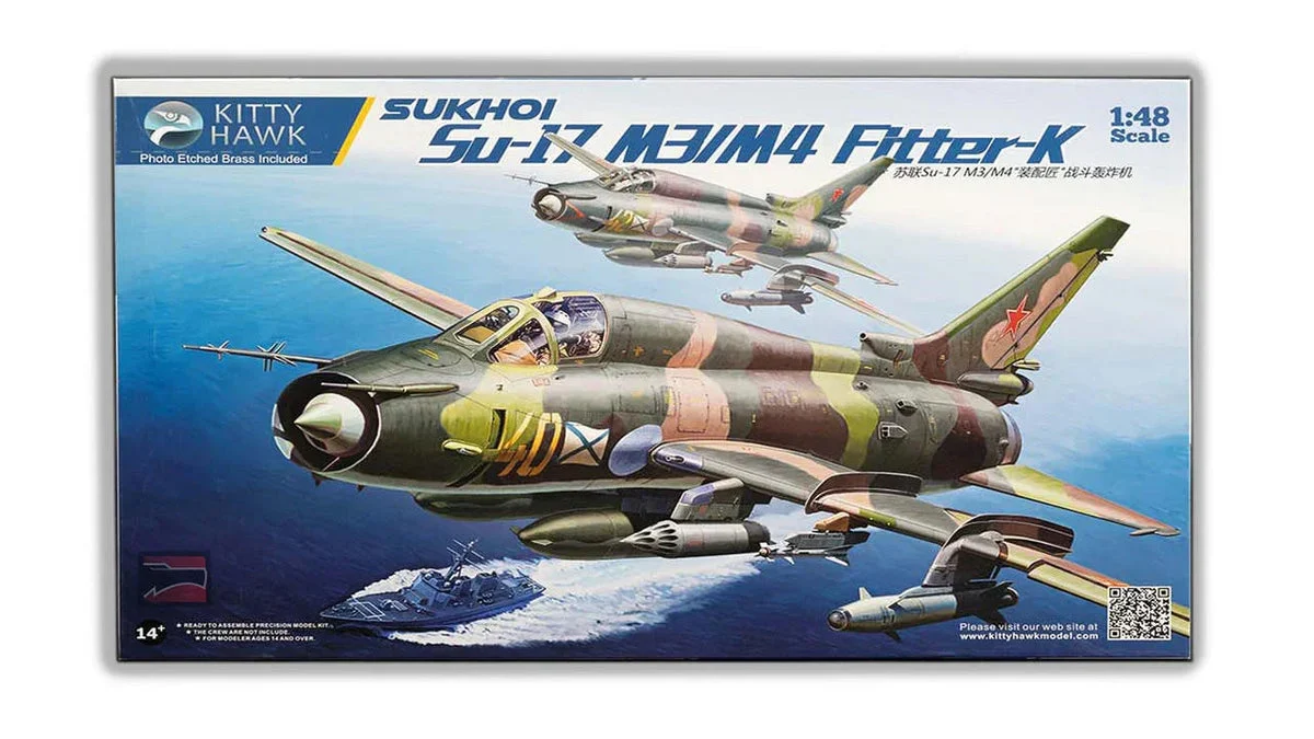 1/48 Kitty Hawk Su-17M3/M4 "Fitter D" Plastic Model Kit