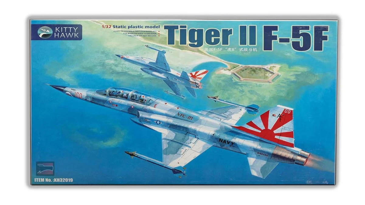 Kitty Hawk 1/32 Kitty Hawk F-5F Tiger II Plastic Model Kit
