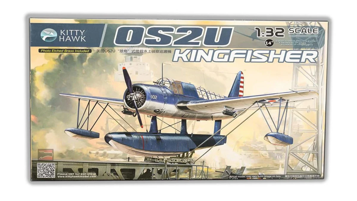 Kitty Hawk 1/32 Kitty Hawk OS2U Kingfisher Plastic Model Kit