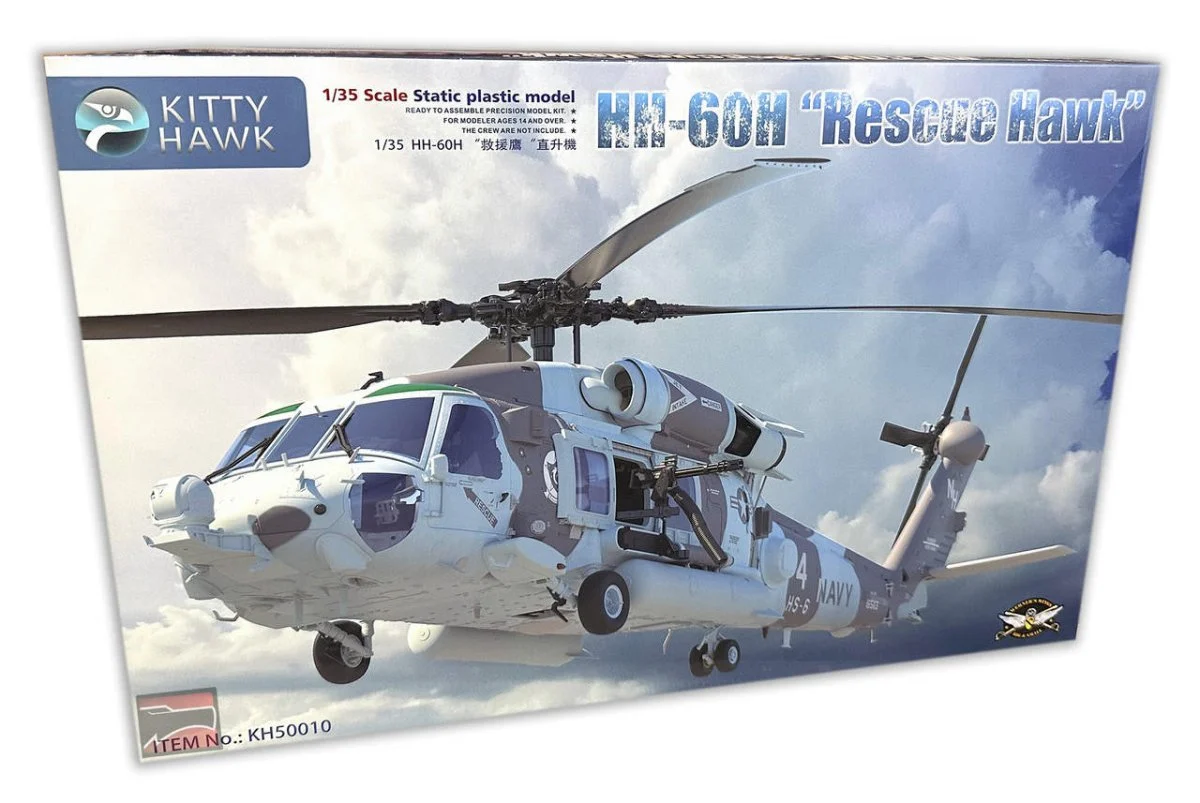 Kitty Hawk 1/35 Kitty Hawk HH-60H Rescue Hawk Plastic Model Kit