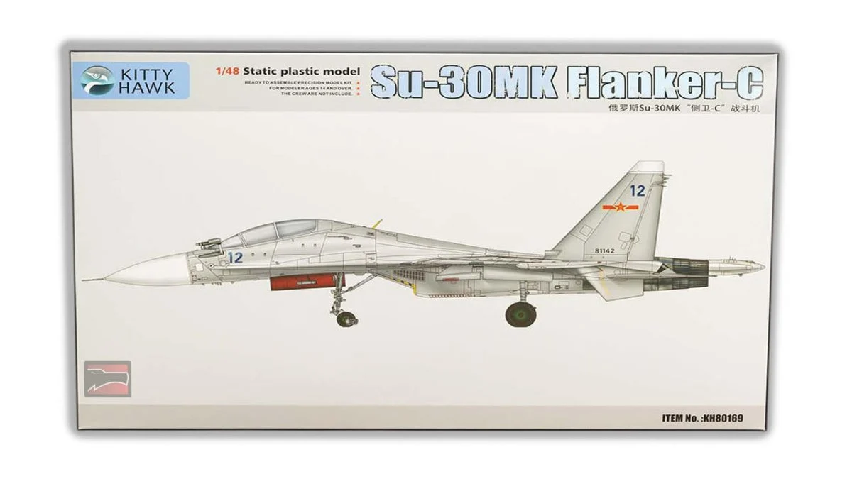 Kitty Hawk 1/48 Kitty Hawk Su-30MK Flanker-C Plastic Model Kit