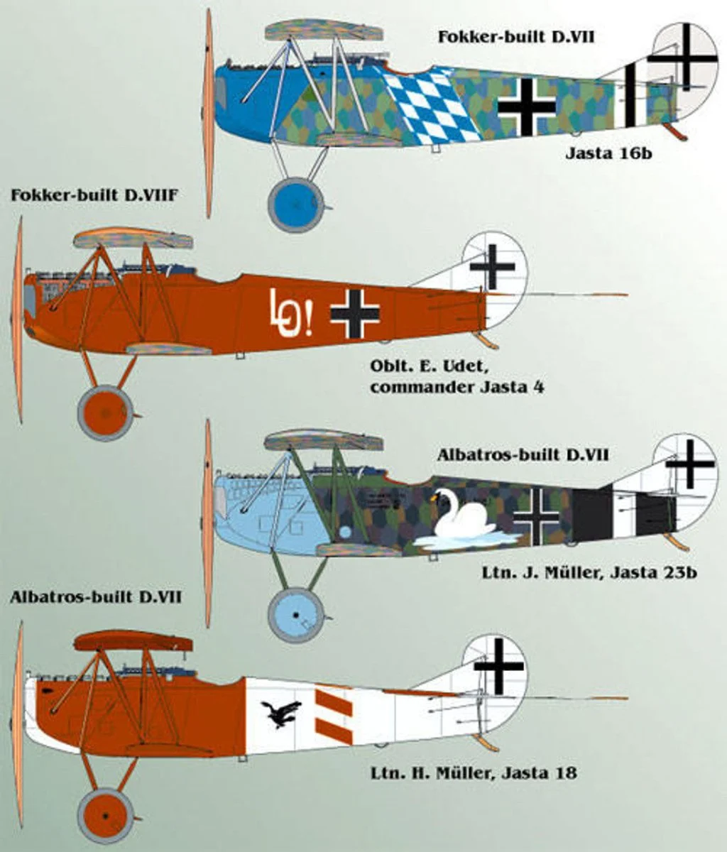 Lifelike Decals 1/32 Lifelike Decals Fokker D.VII p-1