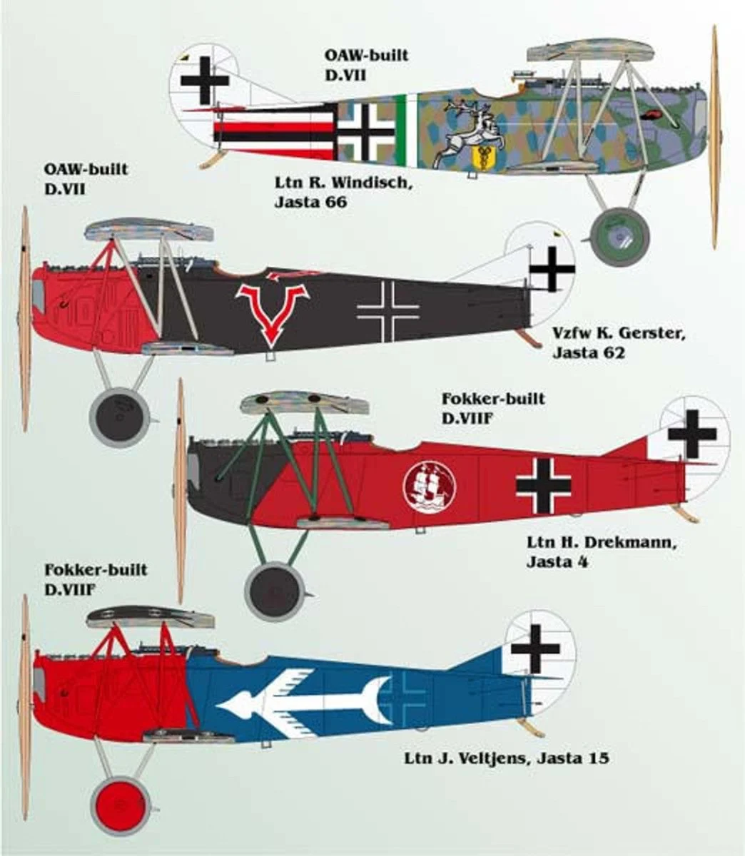Lifelike Decals 1/32 Lifelike Decals Fokker D.VII p-4