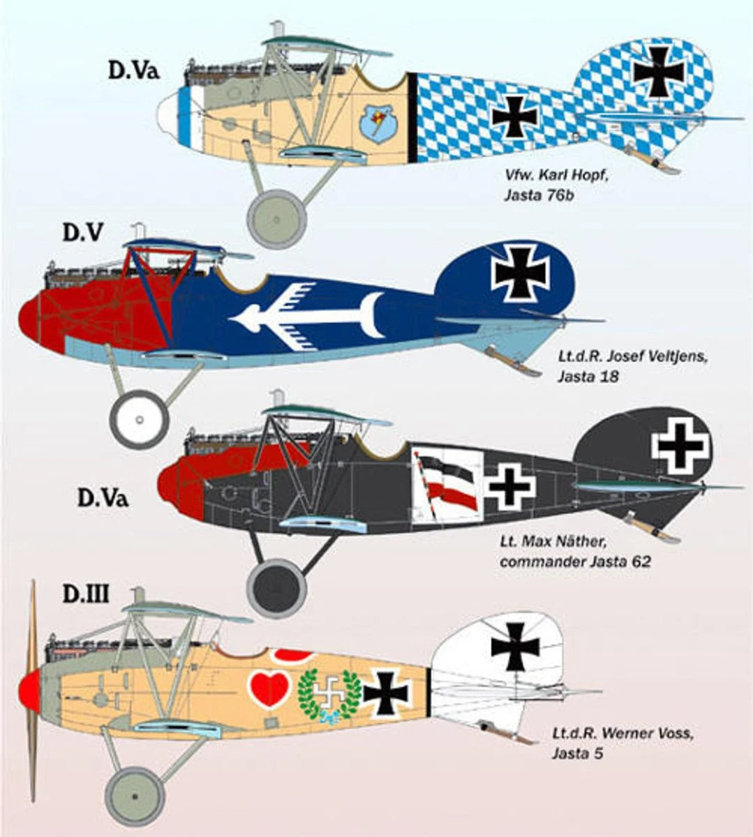 Lifelike Decals 1/48 Lifelike Decals Albatros D.III/V p-2