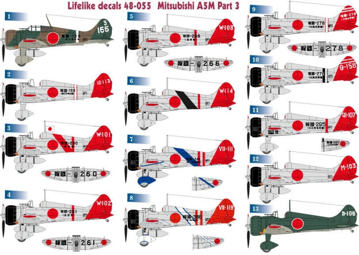 Lifelike Decals 1/48 Lifelike Decals Claude p-3