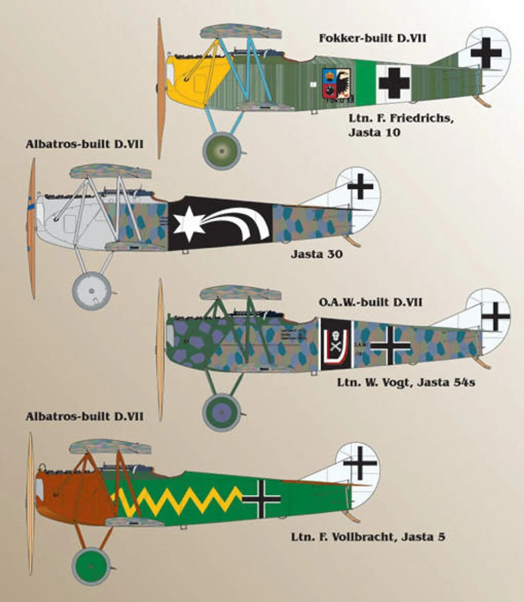 Lifelike Decals 1/48 Lifelike Decals Fokker D.VII p-3