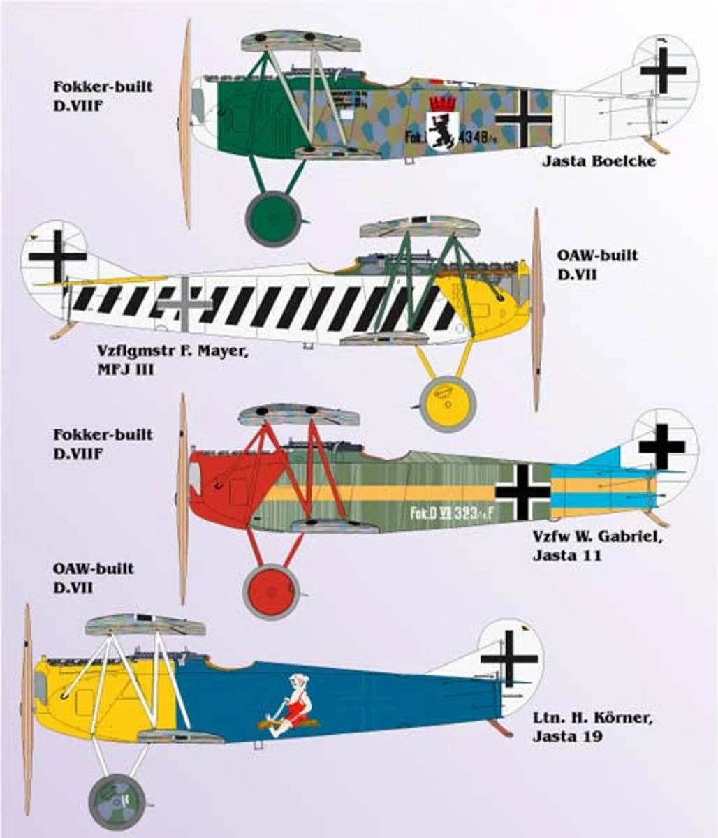 Lifelike Decals 1/48 Lifelike Decals Fokker D.VII p-4