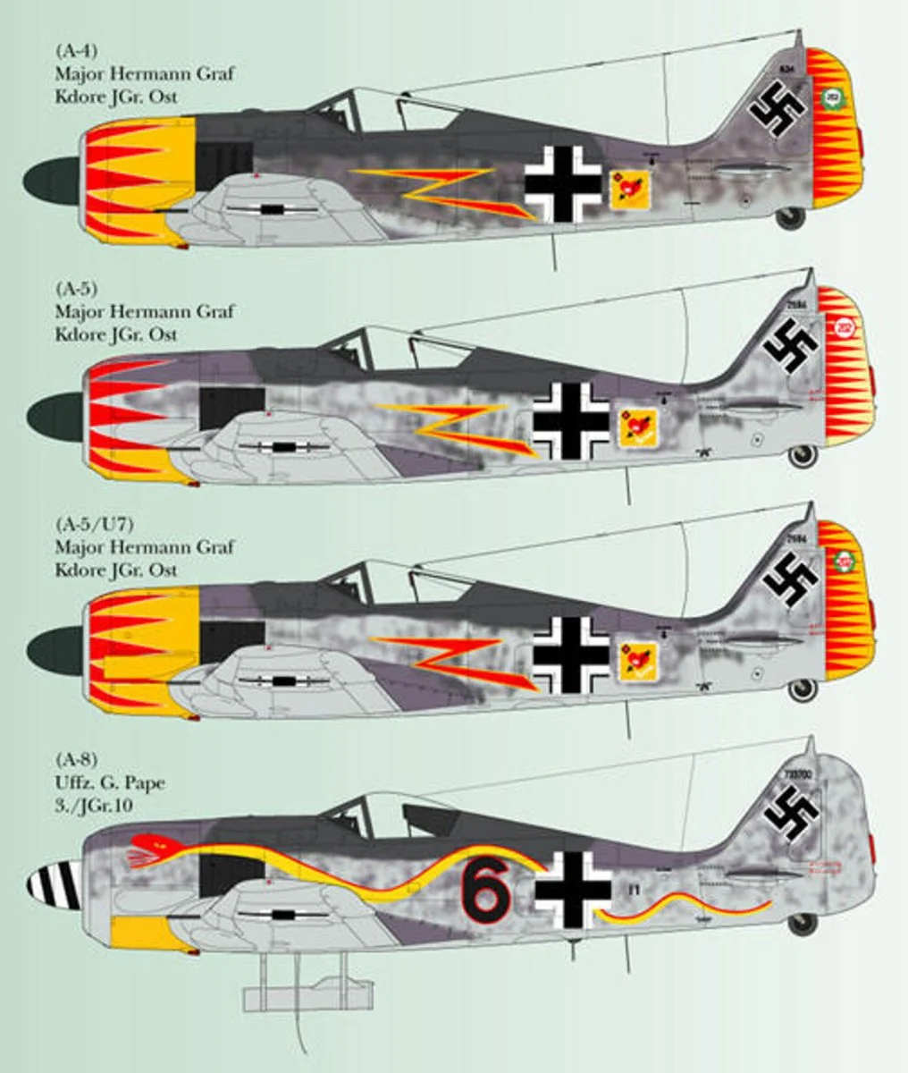 Lifelike Decals 1/48 Lifelike Decals Fw 190 p-3