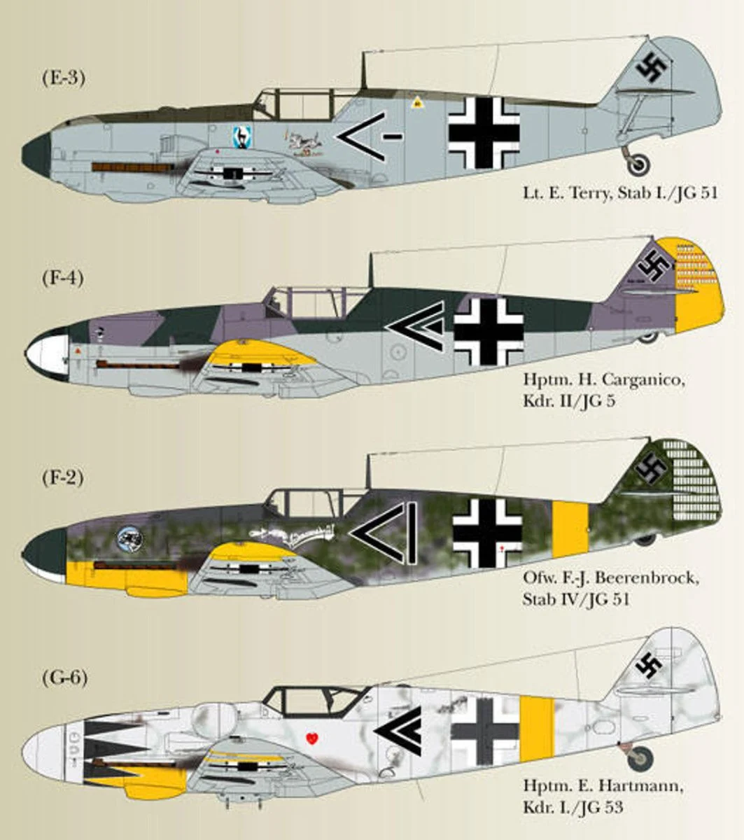 Lifelike Decals 1/48 Lifelike Decals Me 109 p-6