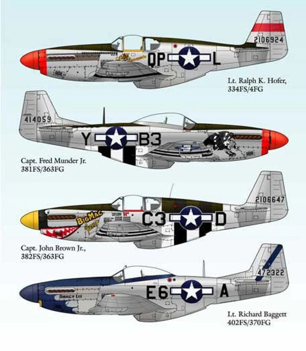 Lifelike Decals 1/48 Lifelike Decals P-51 Mustang p-2