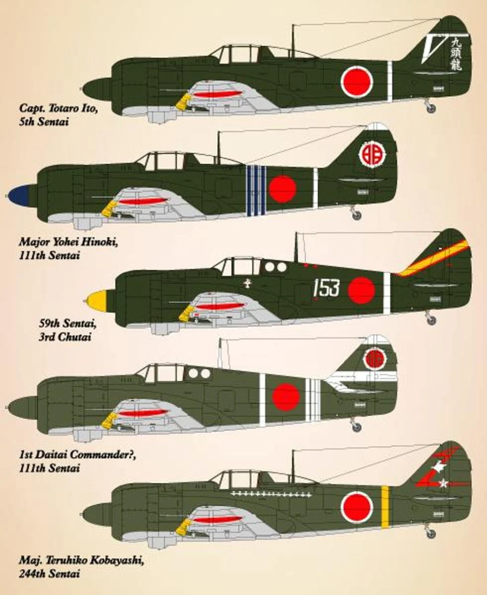 Lifelike Decals 1/72 Lifelike Decals Ki-100 p-1