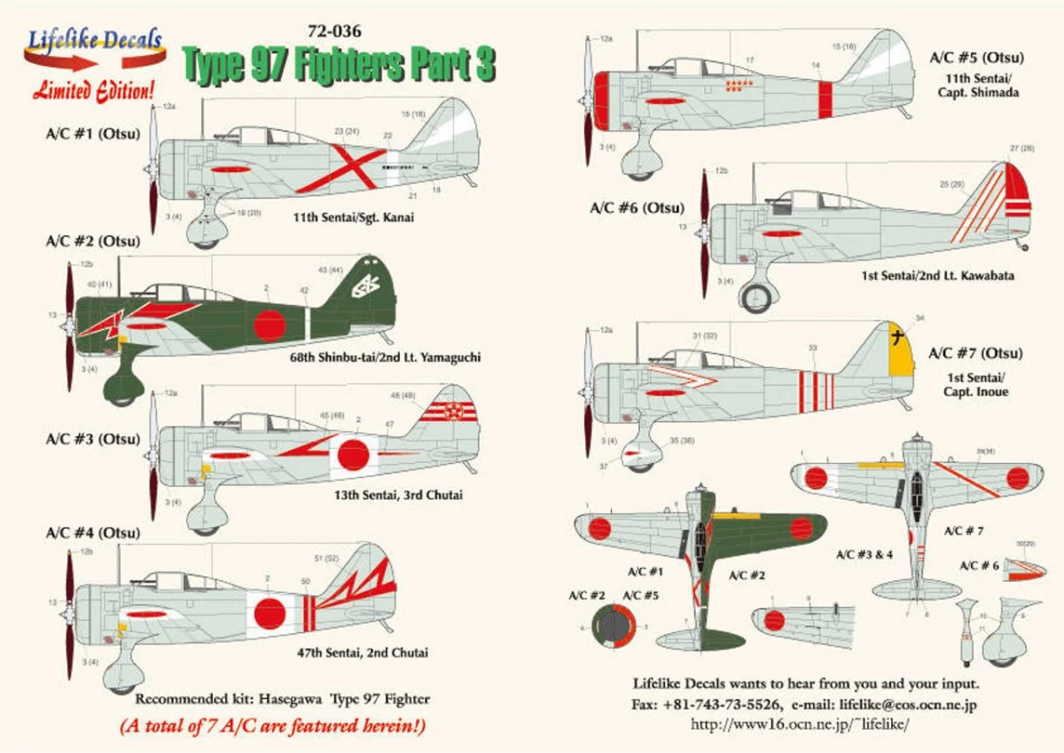 Lifelike Decals 1/72 Lifelike Decals Nate p-3