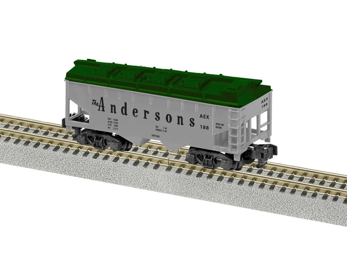 Lionel 2219052 S Scale Andersons 2-Bay Covered Hopper #188 - A/F