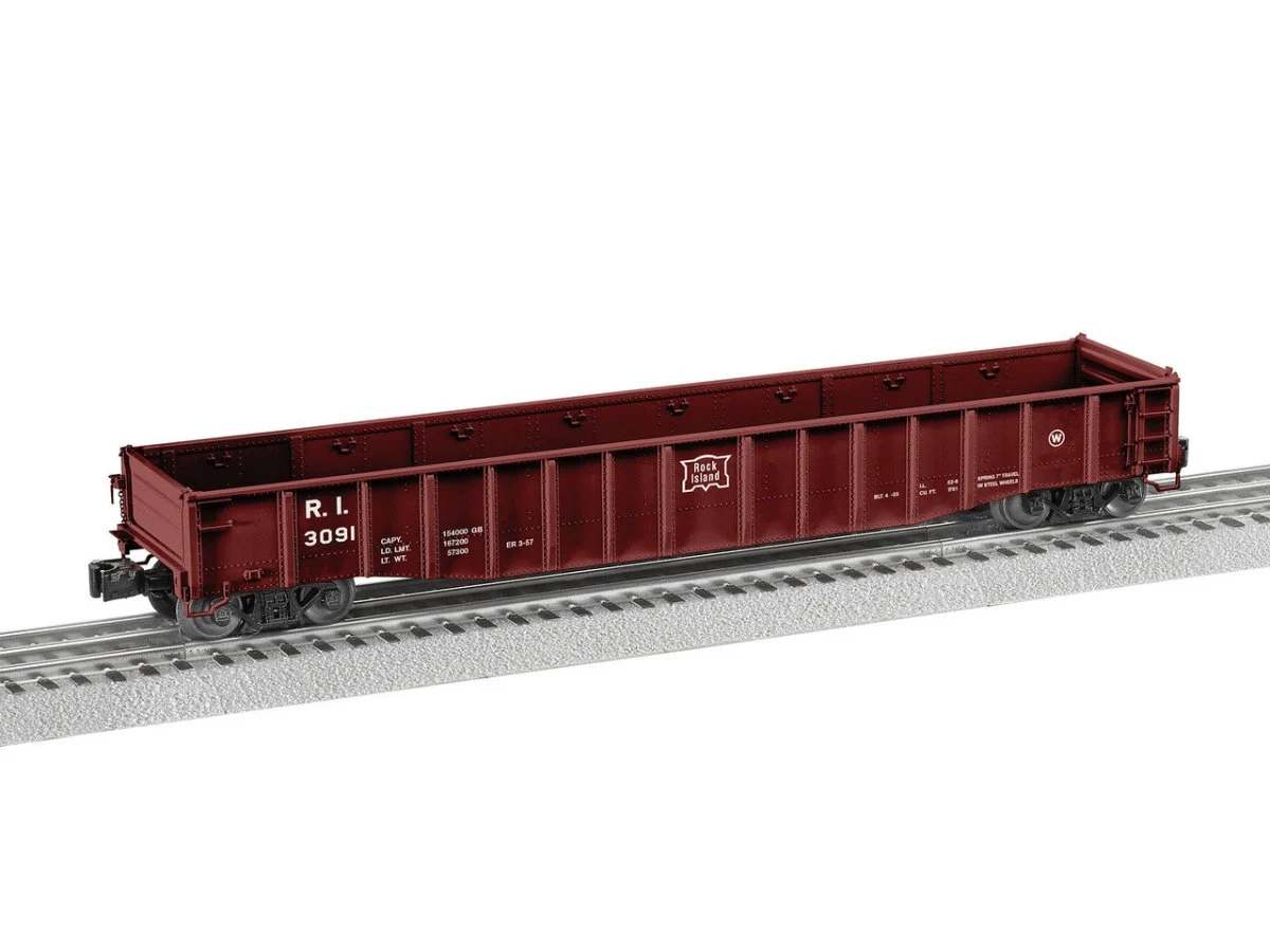 LionelÂ 2326652 Scale Rock Island PS-5 52' Mill Gondola #3091 - O