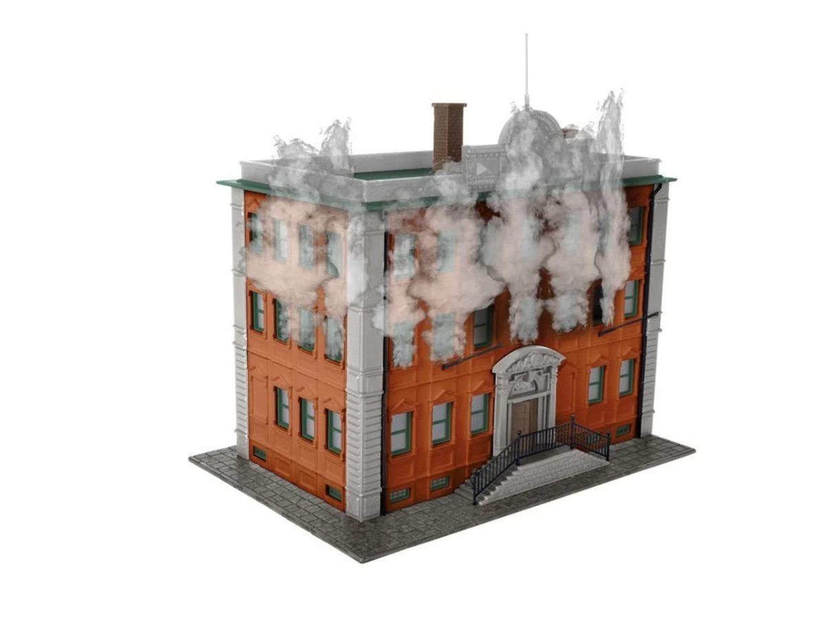 Lionel HO Scale "On Fire Building" Kit - 2167070