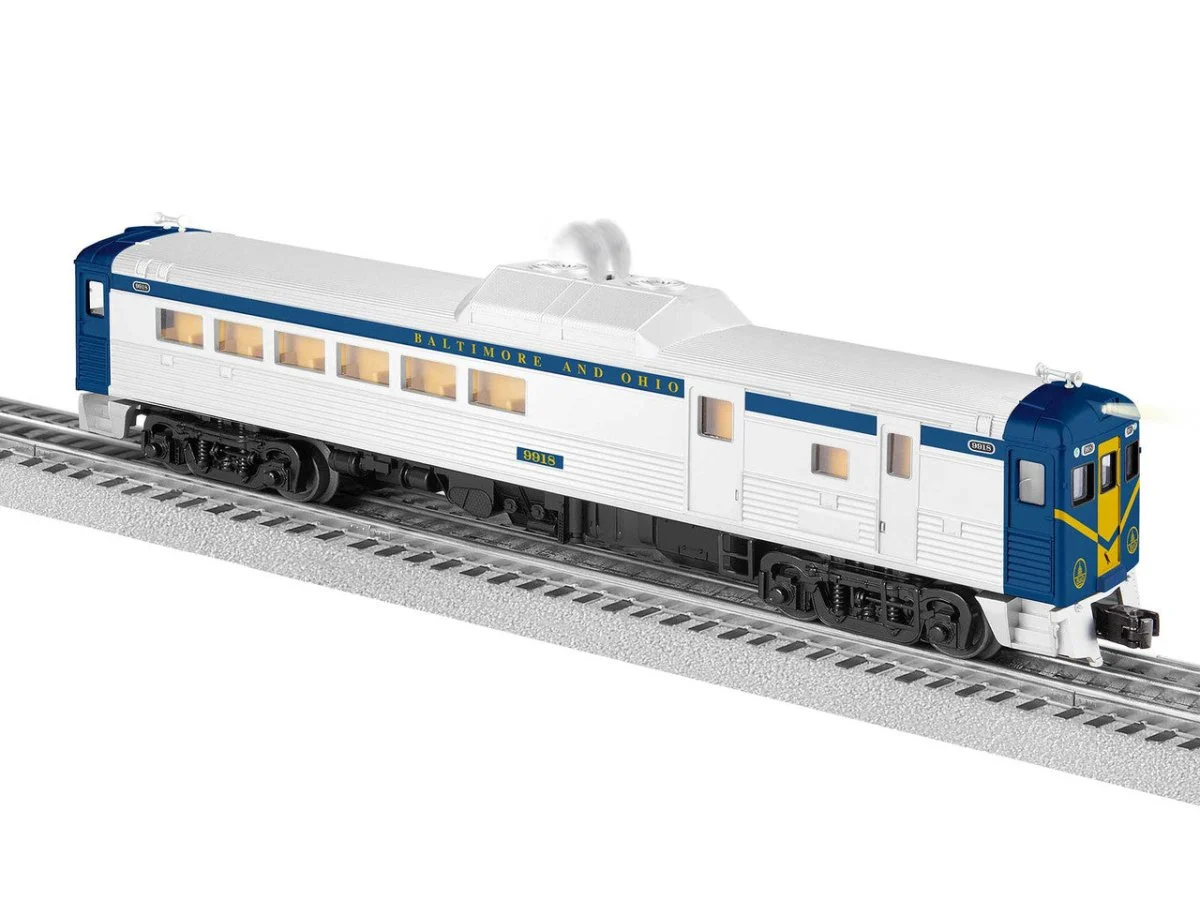 Lionel O Scale Baltimore & Ohio Railroad Budd Rail Diesel Car 9918 - 2335130