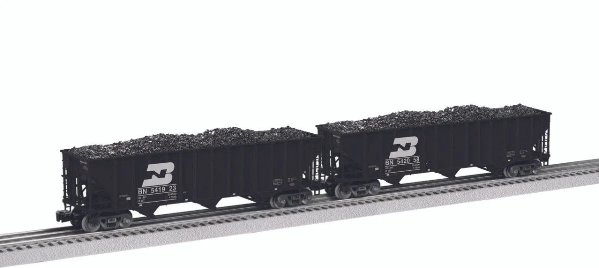 Lionel O Scale Burlington Northern 100T Hopper 2-Pack C - 2326079
