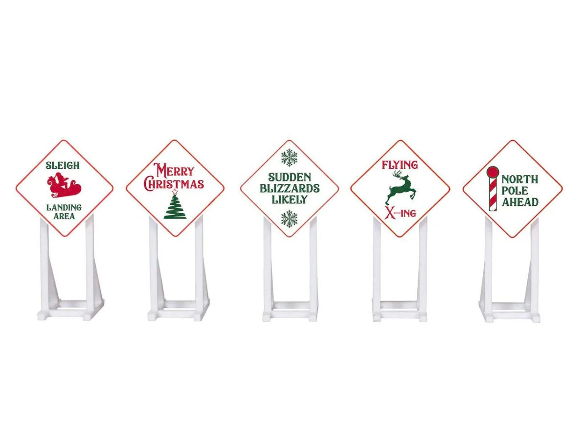 Lionel O Scale Christmas Signs (5) - 2030260