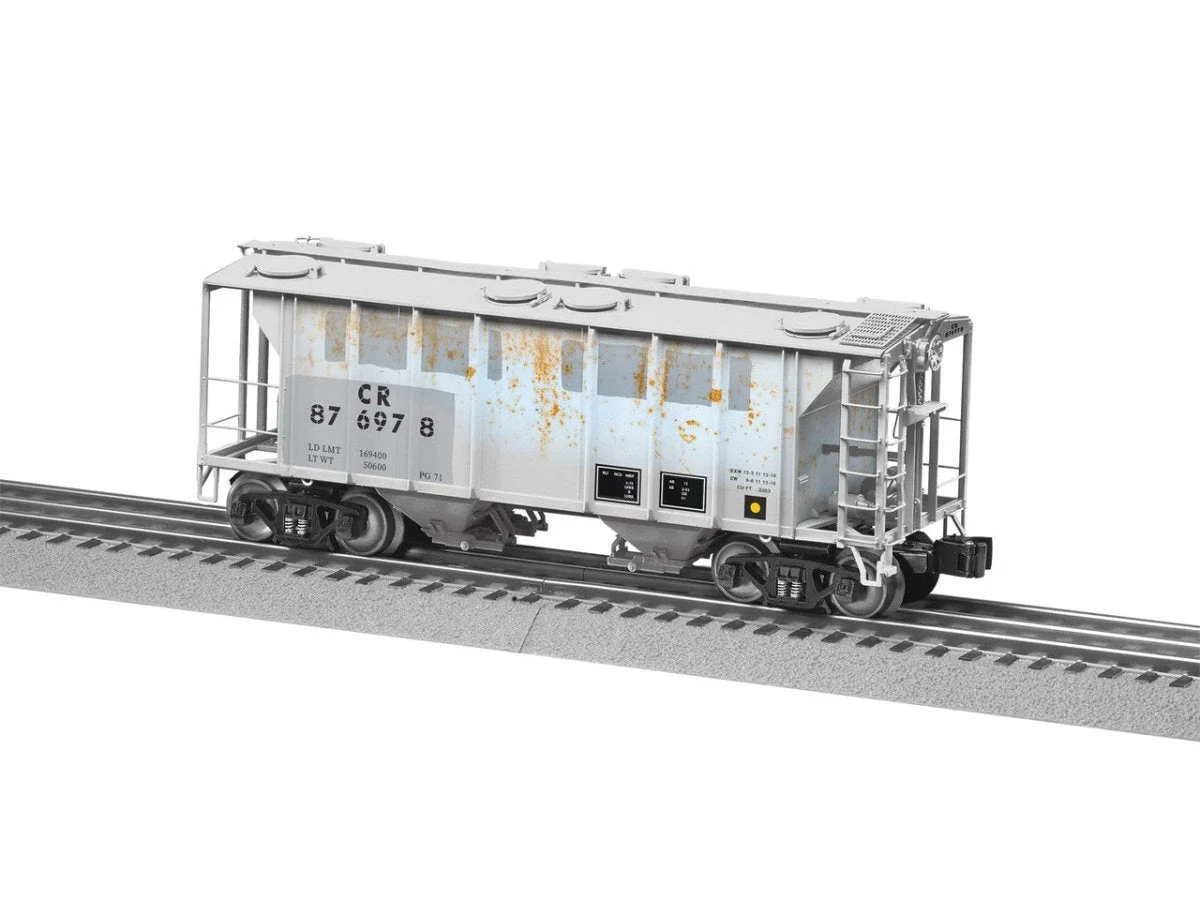 Lionel O Scale Conrail PS-2 Weathered Covered Hopper #876978 - 2426631