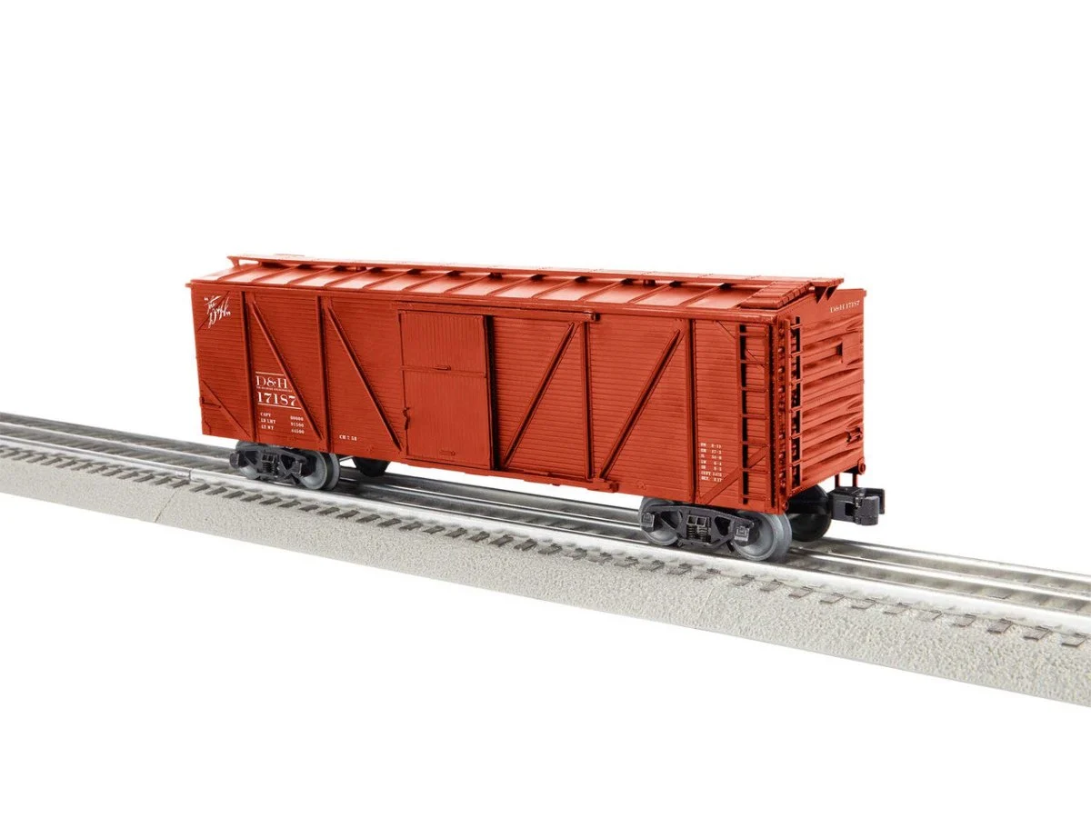 Lionel O Scale Delaware & Hudson Single Sheath Boxcar 17187 - 2442171