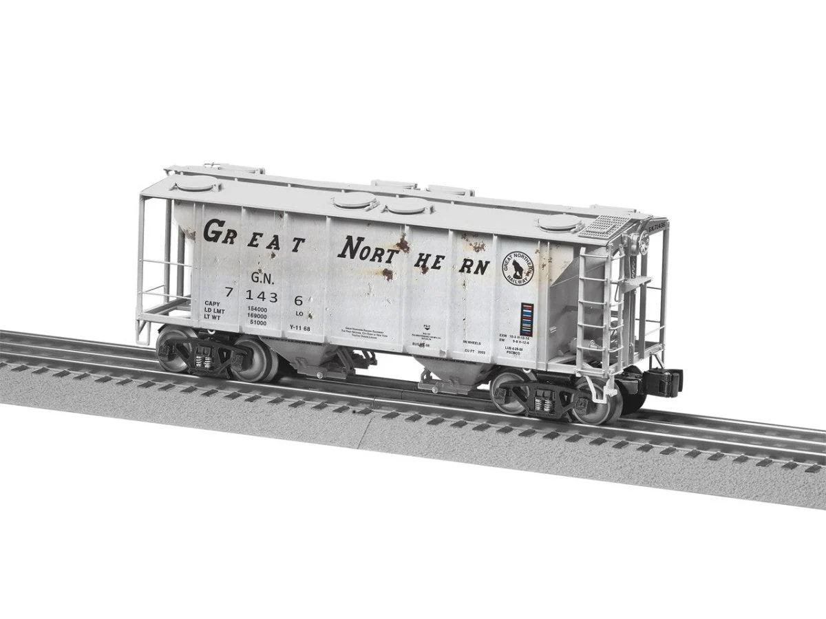 Lionel O Scale Great Northern PS-2 Weathered Covered Hopper 71436 - 2426641
