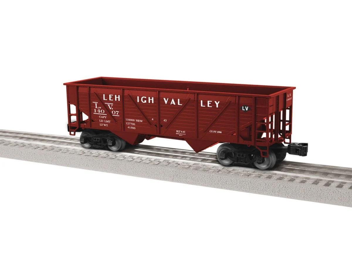 Lionel O Scale Lehigh Valley Composite 2-Bay Hopper #14007 - 2442099