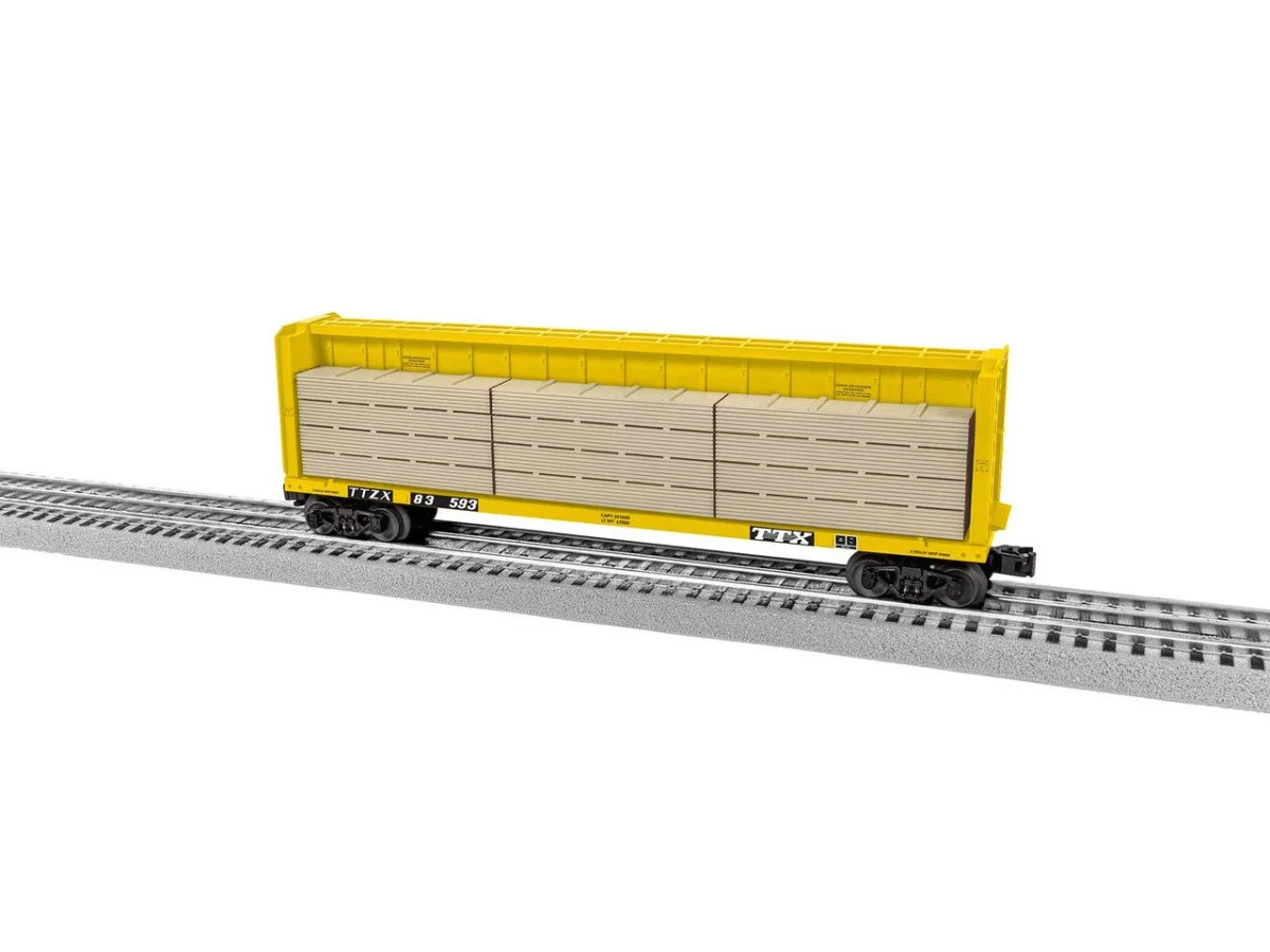 Lionel O Scale Trailer Train Centerbeam Flatcar #83593 - 2343092
