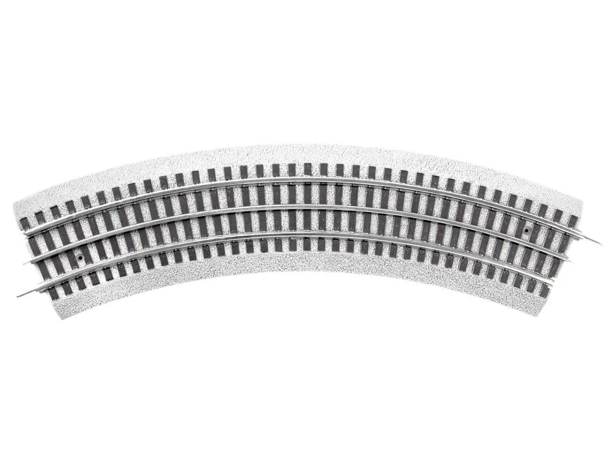Lionel O Scale White O36 Curve FasTrack (4) - 85390