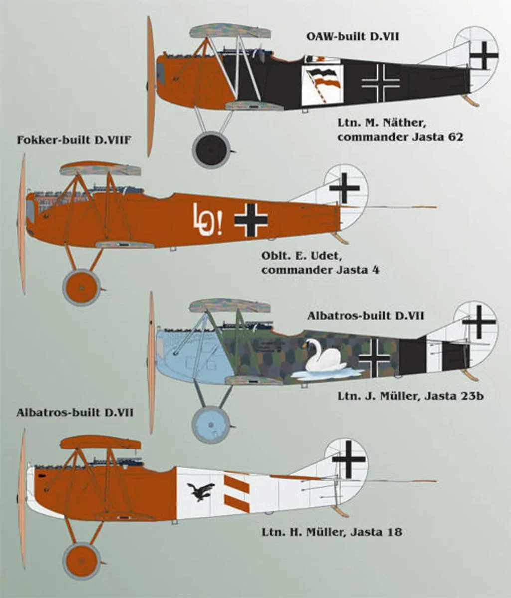 1/48 Lifelike Decals Fokker D.VII p-2