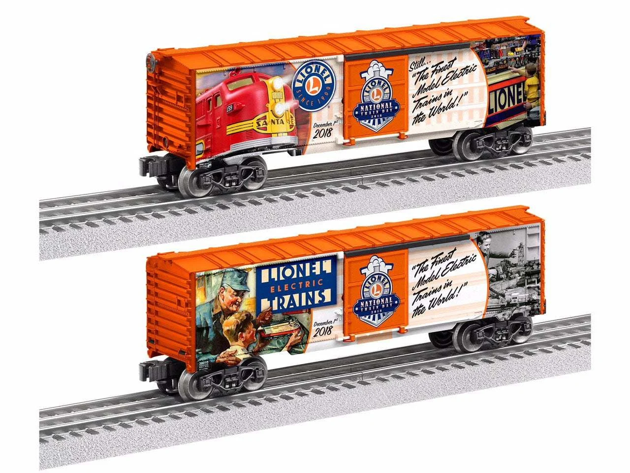 Lionel O Scale "2018 National Lionel Train Day" Boxcar - 1838010