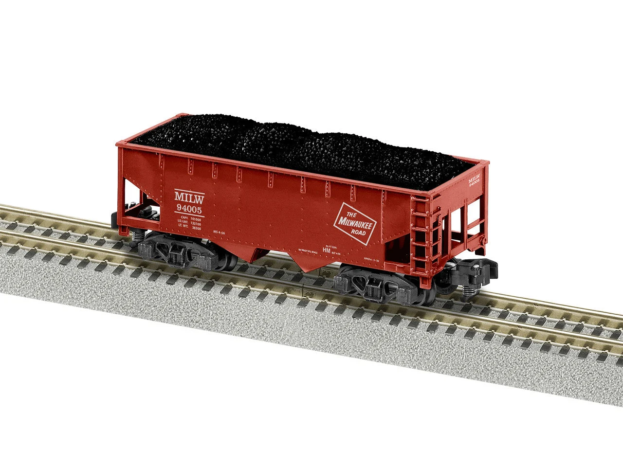 Lionel S Scale Milwaukee Road 2-Bay Hopper #94005 - 2119281