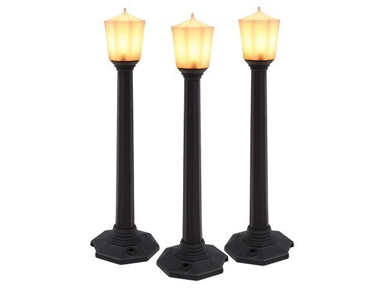 Lionel O Scale Classic Street Lamps Black (3) - 37174