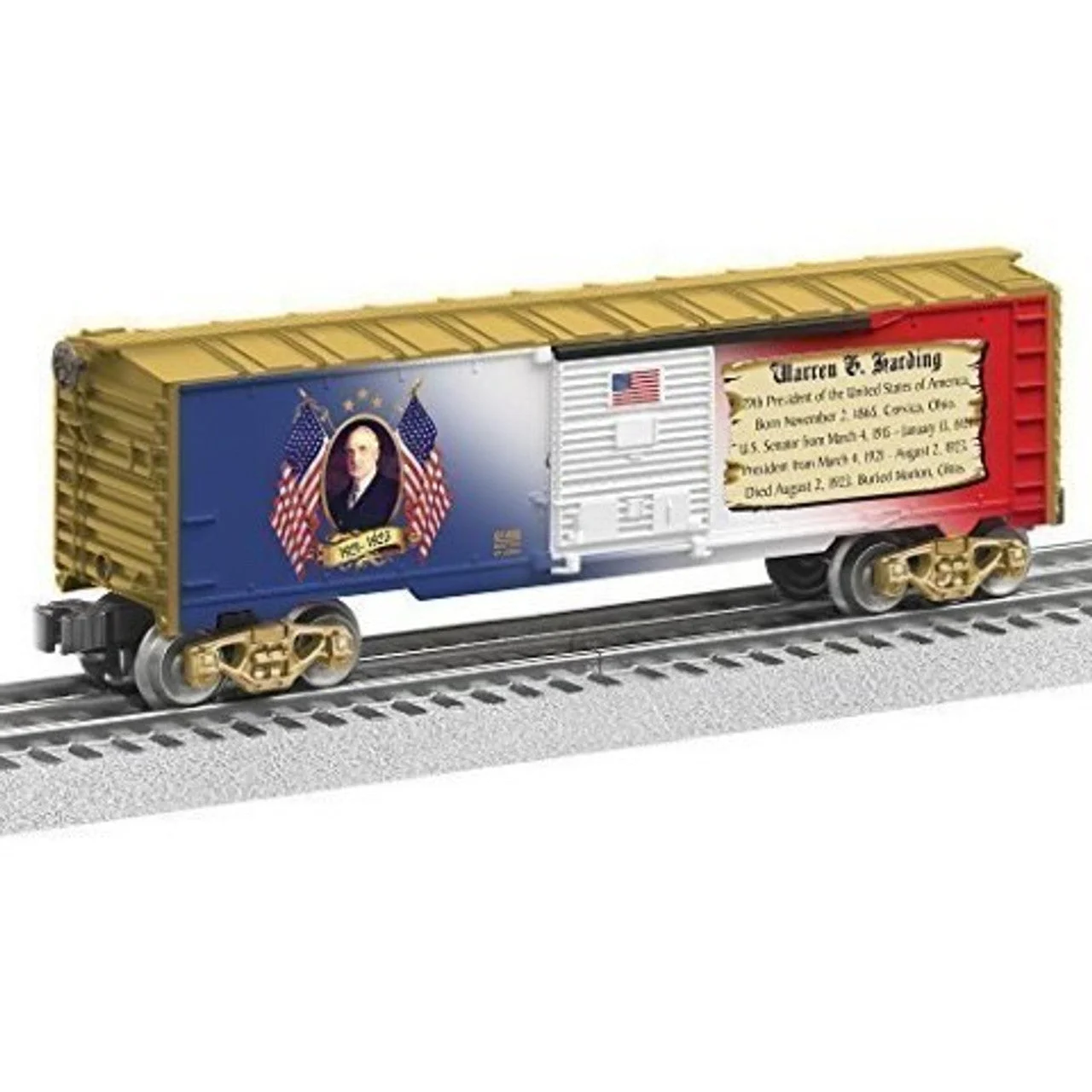 Lionel O Scale Warren G. Harding Boxcar - 81489