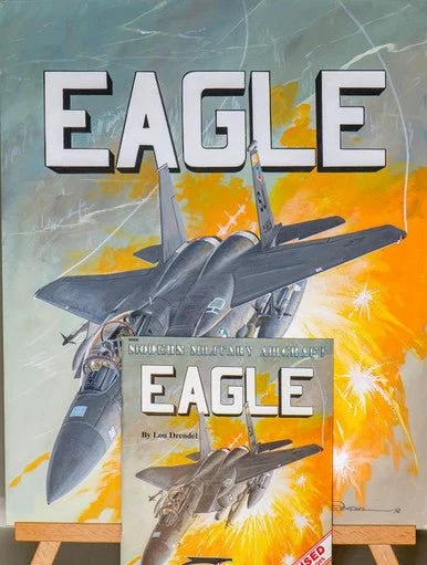 Lou Drendel Painting - Eagle Modern Military Series 1992