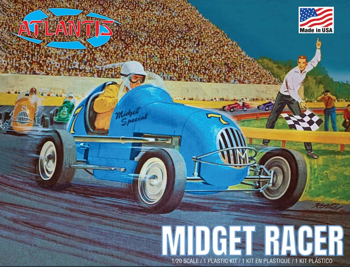 1/20 Atlantis Models Scale Midget Racer Atlantis-110