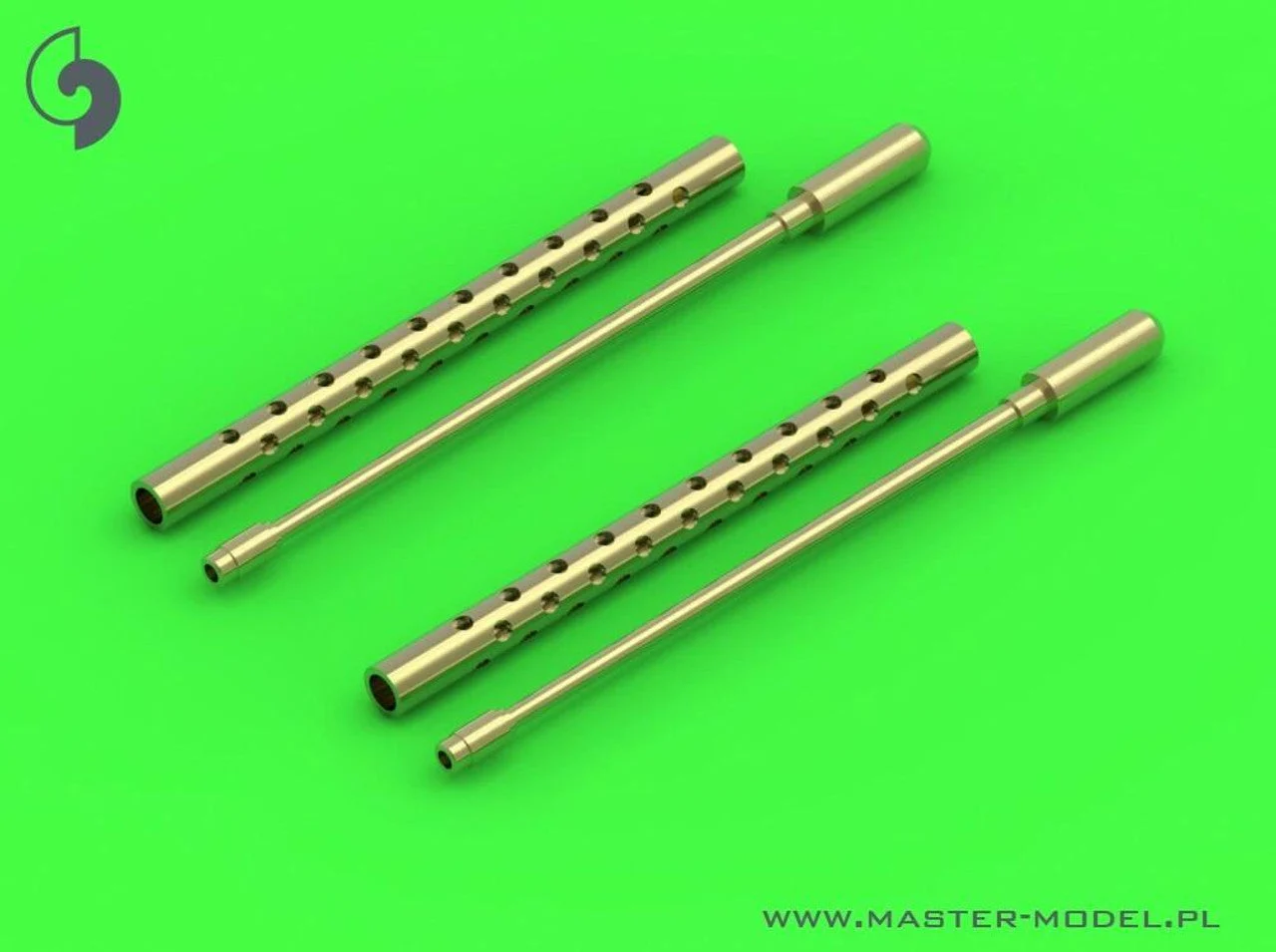 Master Model 1/72 Master Model Browning M2 aircraft .50 caliber (12.7mm) barrels (2pcs)