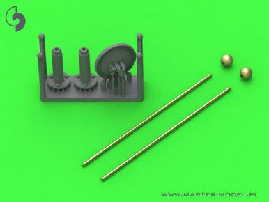 1/16 Master Model Width indicators for German vehicles (2pcs, SHORT - used e.g on Sd.Kfz. 250, 251)