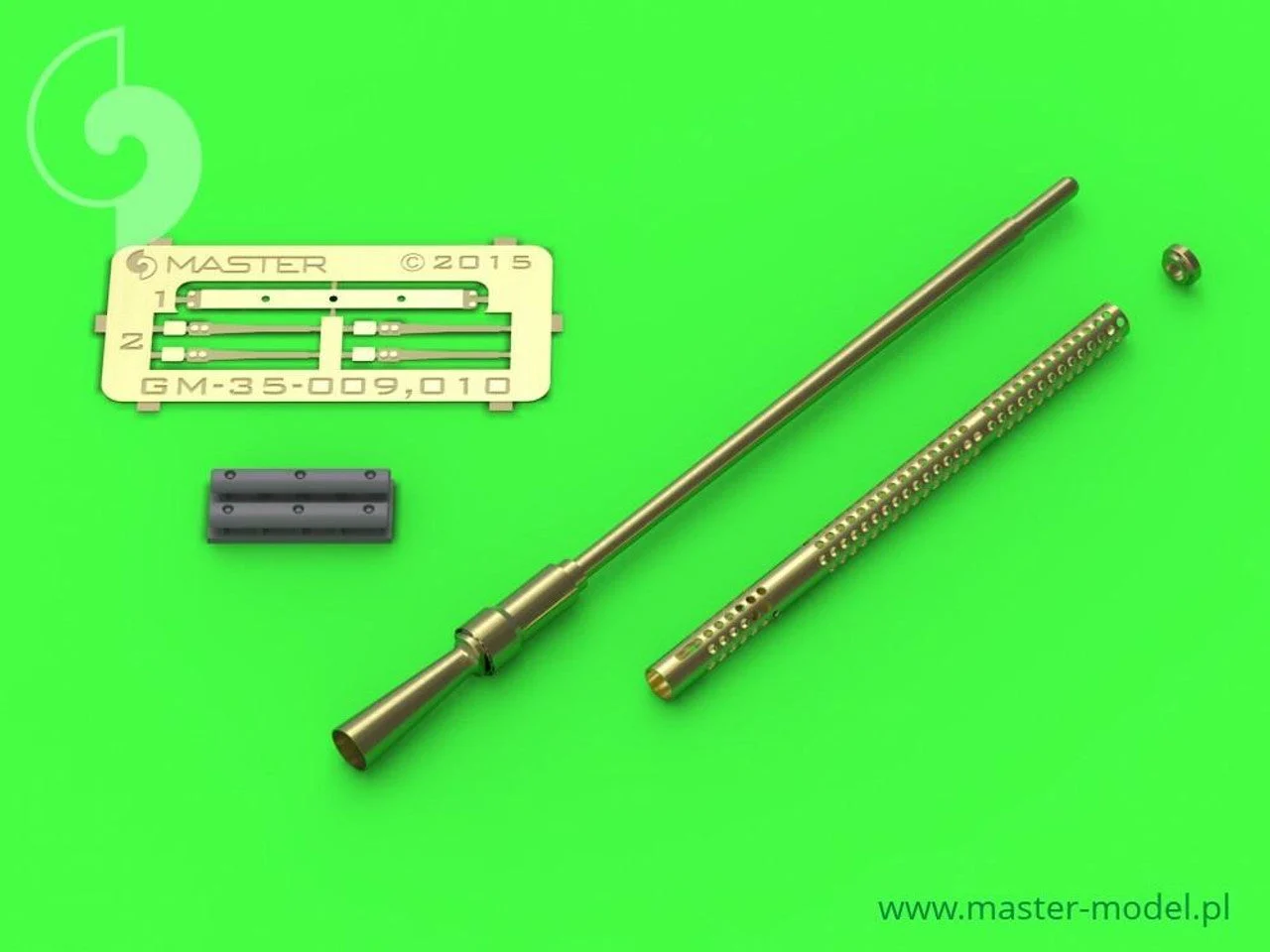 Master Model 1/35 Model KPV - Russian 145mm heavy machine gun - round cooling holes - used on ZPU-1/2/4 anti-aircraft systems (1pcs)