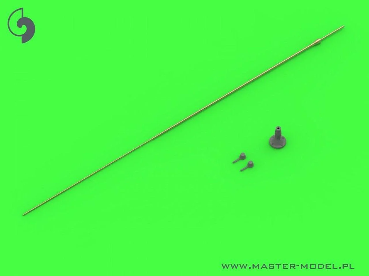 Master Model 1/35 Model Antenna Comrod VHF3088VM - used on KTO Rosomak and other vehicles (1pc) - STRAIGHT version