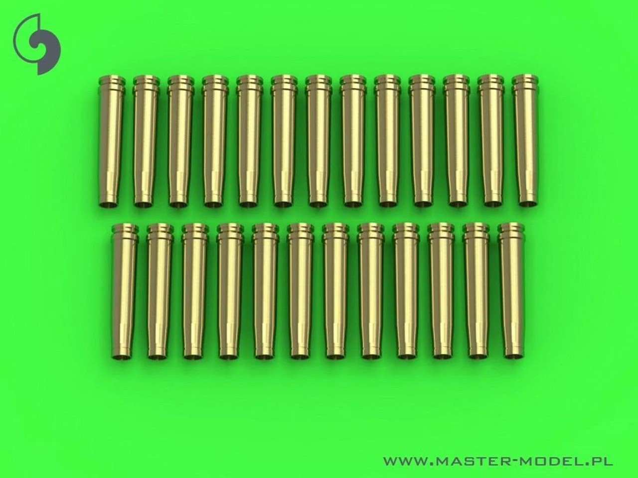 Master Model 1/35 Model German 2cm ammunition (cal. 20x138B) for Flak 30/38 KwK 30/38 - empty shells (25pcs)