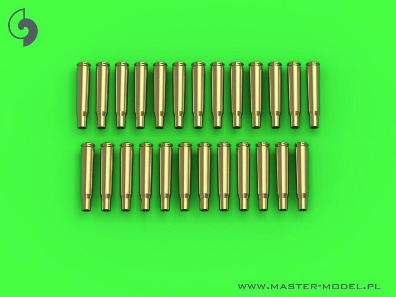 Master Model 1/35 Model Browning .50 caliber (12.7mm) - empty shells (25pcs)