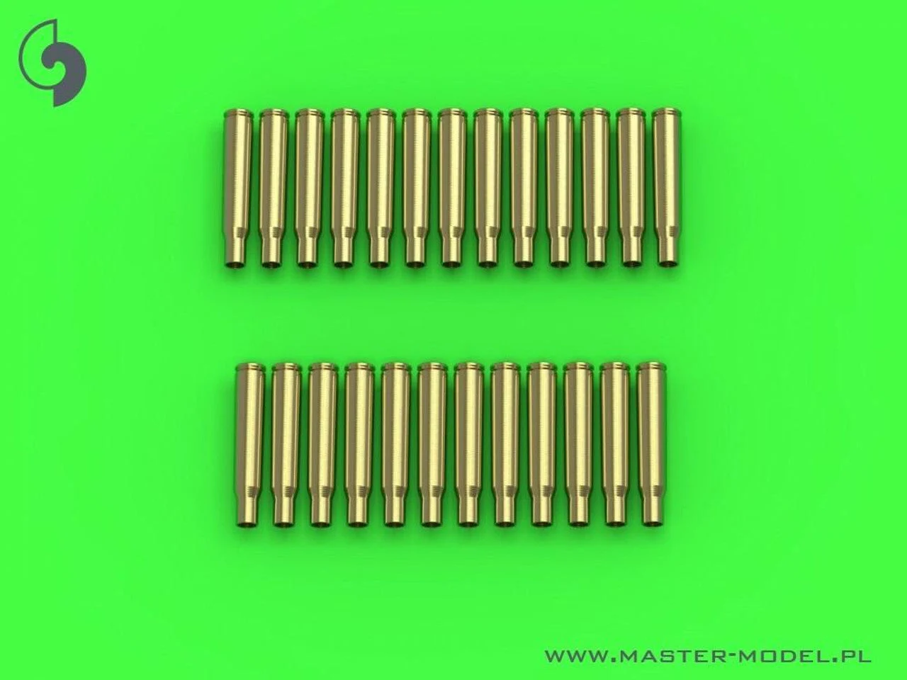 Master Model 1/35 Model M1919 Browning .30 caliber (7.62mm) - empty shells (25pcs)