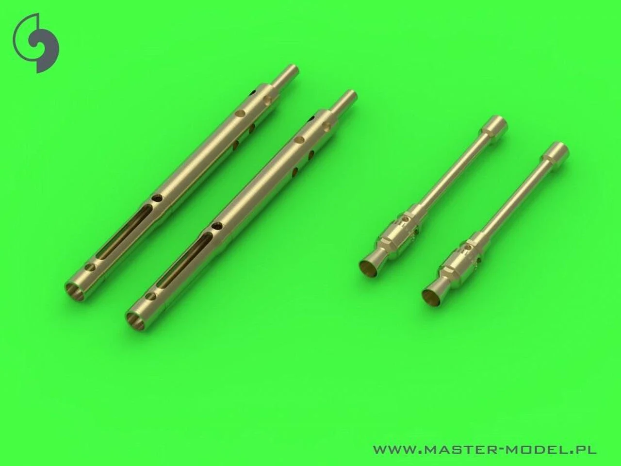 Master Model 1/35 Model MG-34 "Panzerlauf" - German machine gun - armored version for tanks - full length gun barrels (2pcs)