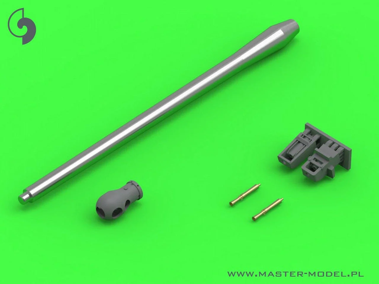 Master Model 1/35 Master Model A34 Comet - 77mm HV Gun Barrel & Besa MG barrels W/ Resin Mounts